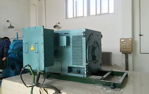 禹城某水电站工程主水泵使用我公司高压电机